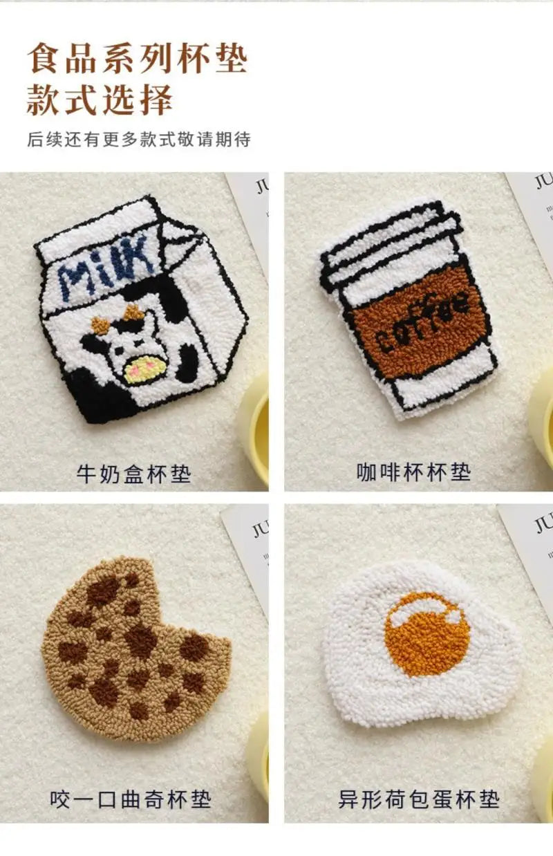 Kit 6 Sous-verres Punch Needle Cosy — photo 12