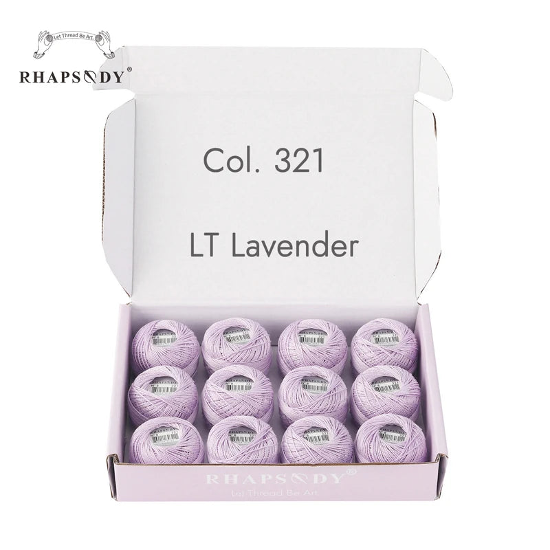 Fil Coton Perlé n°8 — Lot de 12 Boules — photo 153