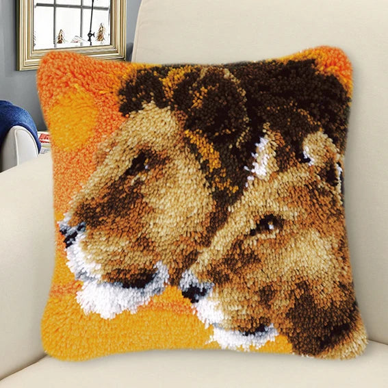 Kit Tapis Point Noué Animaux Rigolos — photo 11