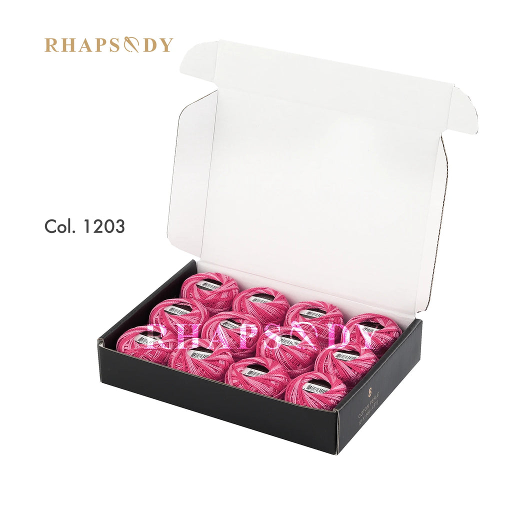 Fil Coton Perlé n°8 — Lot de 12 Boules — photo 27