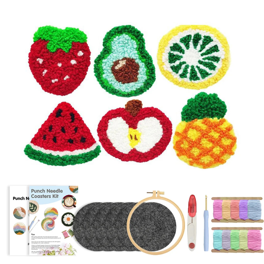 Kit 6 Sous-verres Fruits du Verger — photo 11