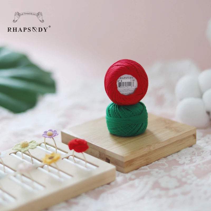 Fil Coton Perlé n°8 — Lot de 12 Boules — photo 24