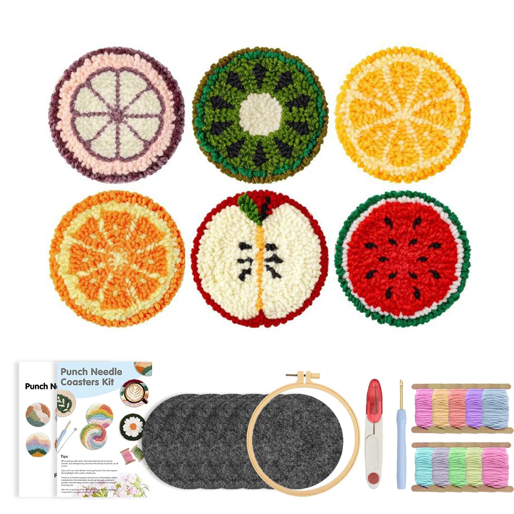 Kit 6 Sous-verres Fruits du Verger — photo 12