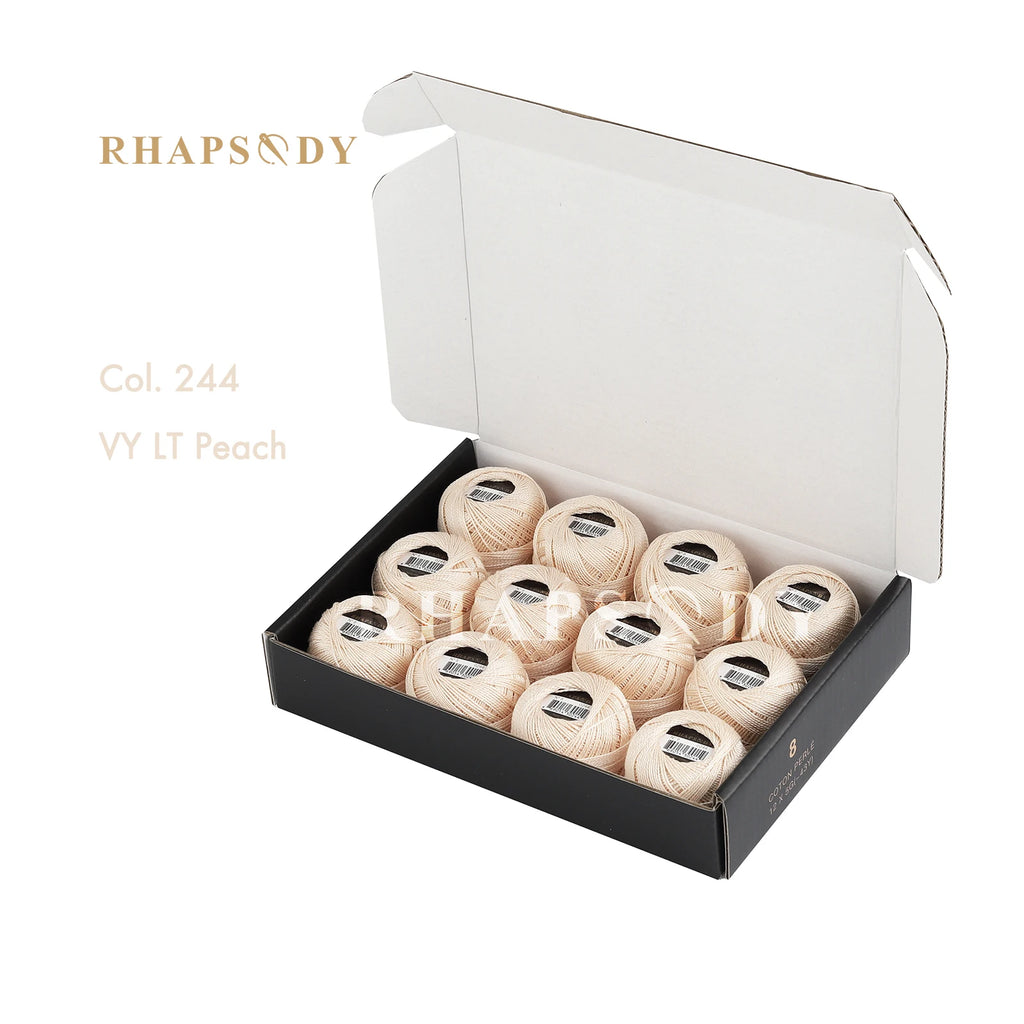 Fil Coton Perlé n°8 — Lot de 12 Boules — photo 70