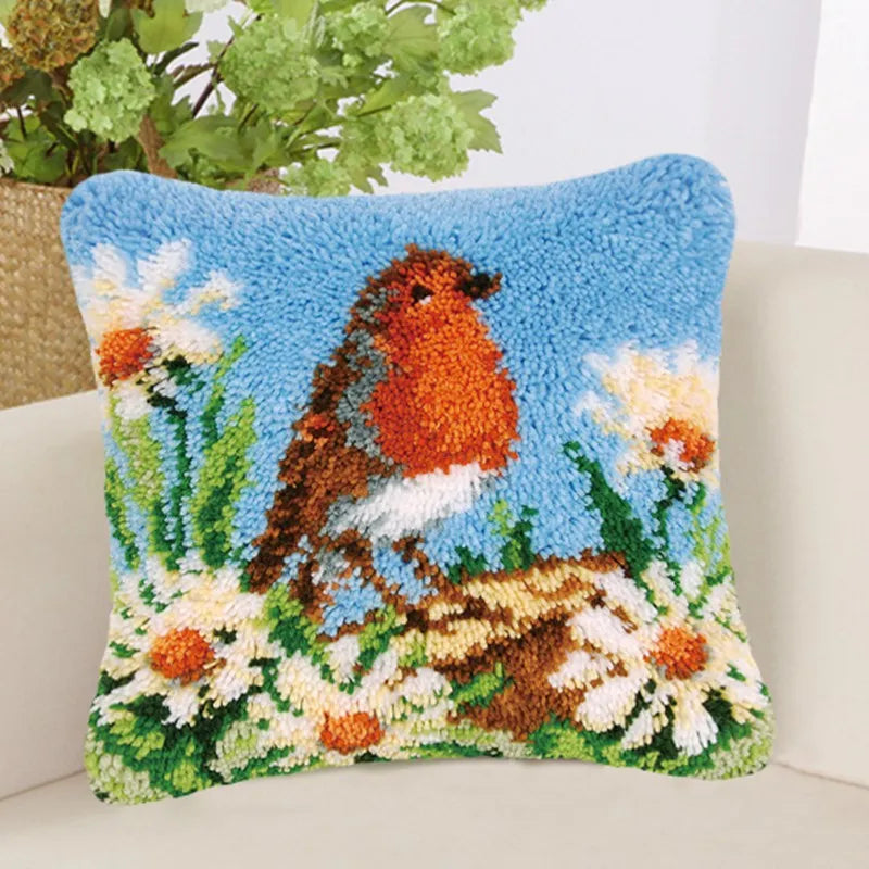 Kit Tapis Point Noué Roses — photo 45
