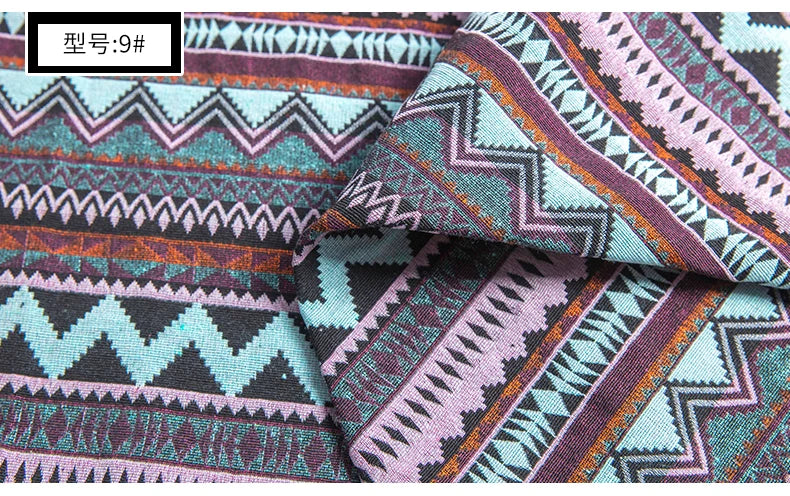 Tissu Lin Coton Ethnique au Mètre — photo 25