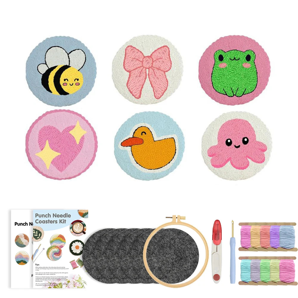 Kit 6 Sous-verres Rose Poudré — photo 13