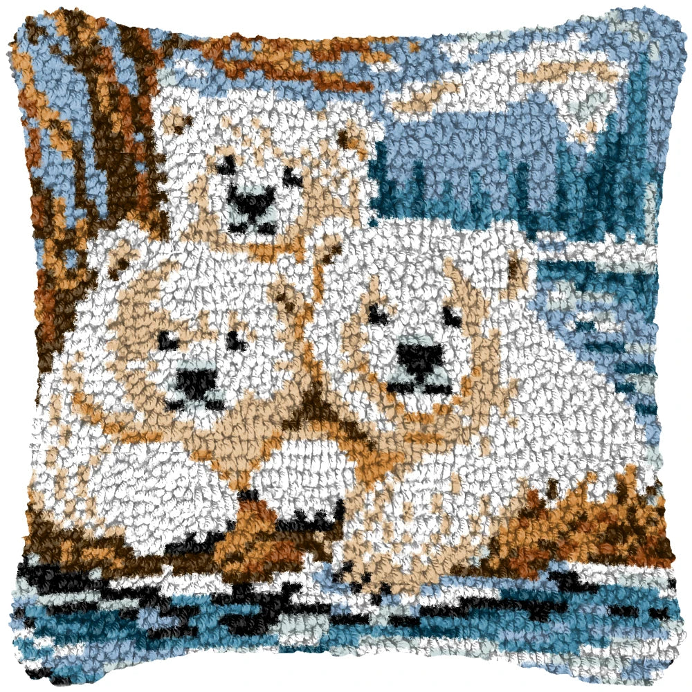 Kit Tapis Point Noué Animaux Rigolos — photo 8