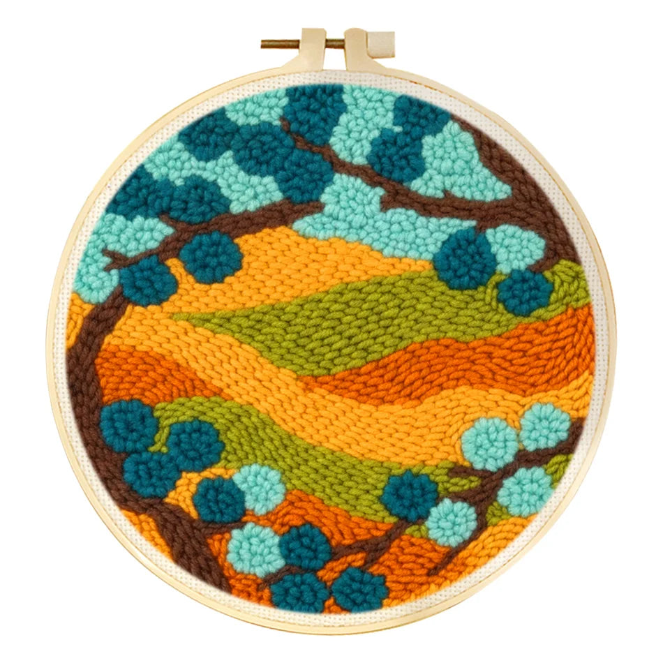 Kit Punch Needle Paysage — Montagnes & Nature — photo 10