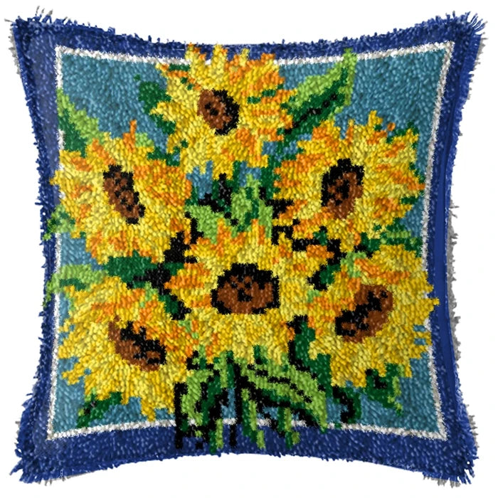 Kit Tapis Point Noué Fleurs & Papillons — photo 20