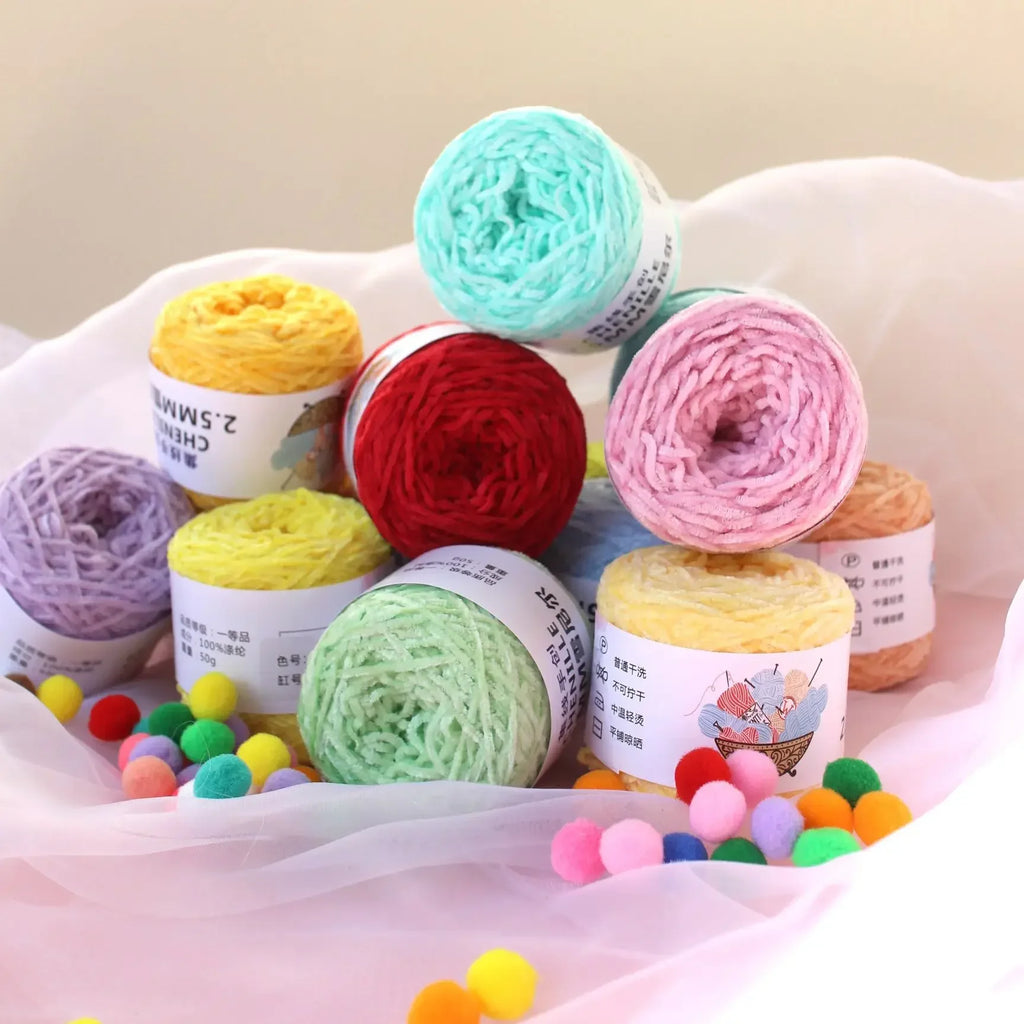 Fil Chenille Velours 2 mm — photo 3