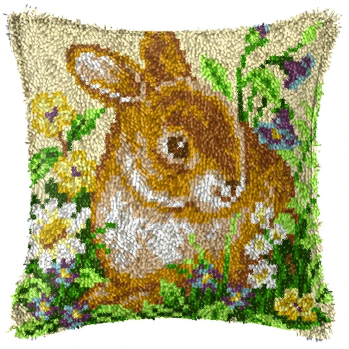 Kit Coussin Point Noué Lapin & Chat — photo 27