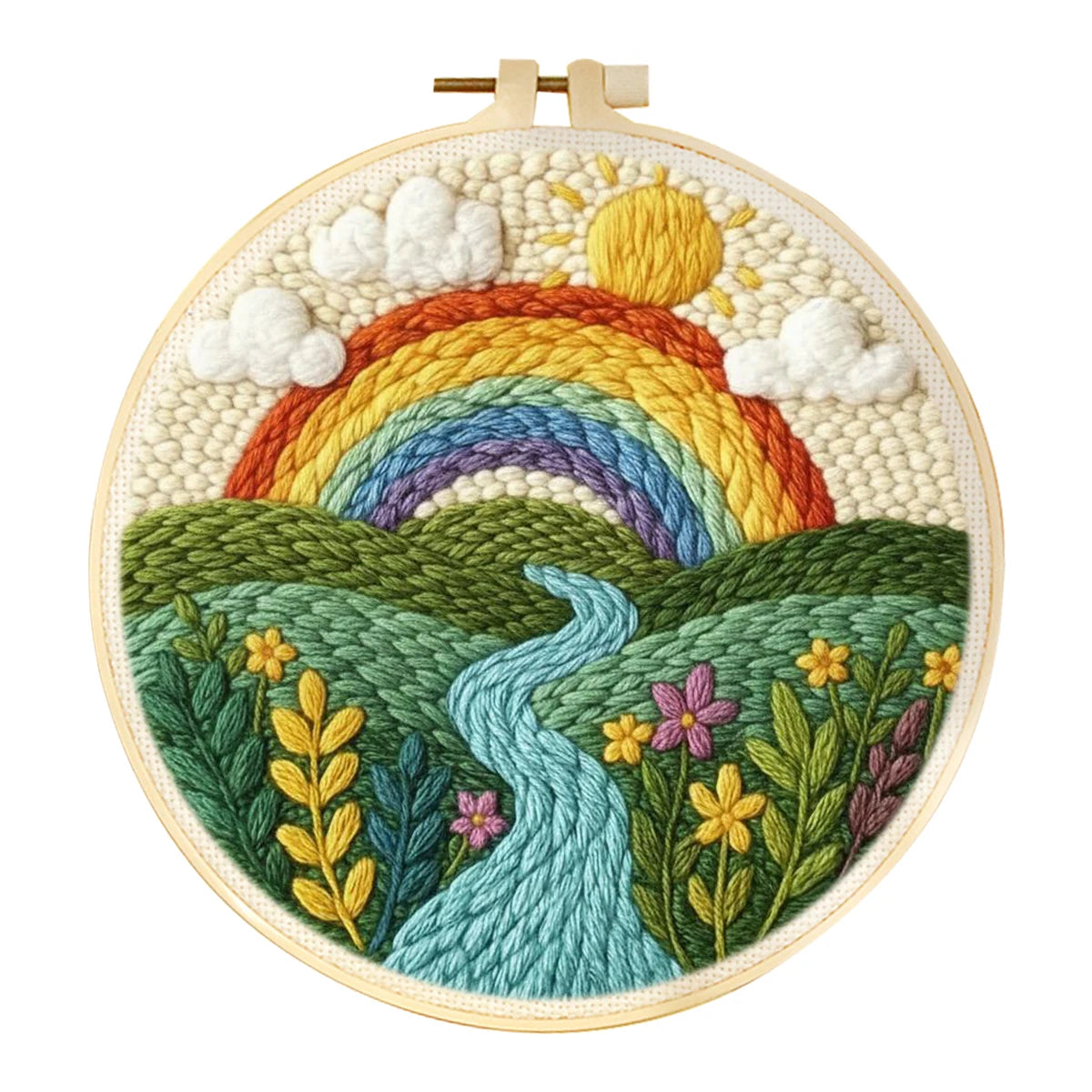 Kit Punch Needle Paysage de Printemps — photo 14