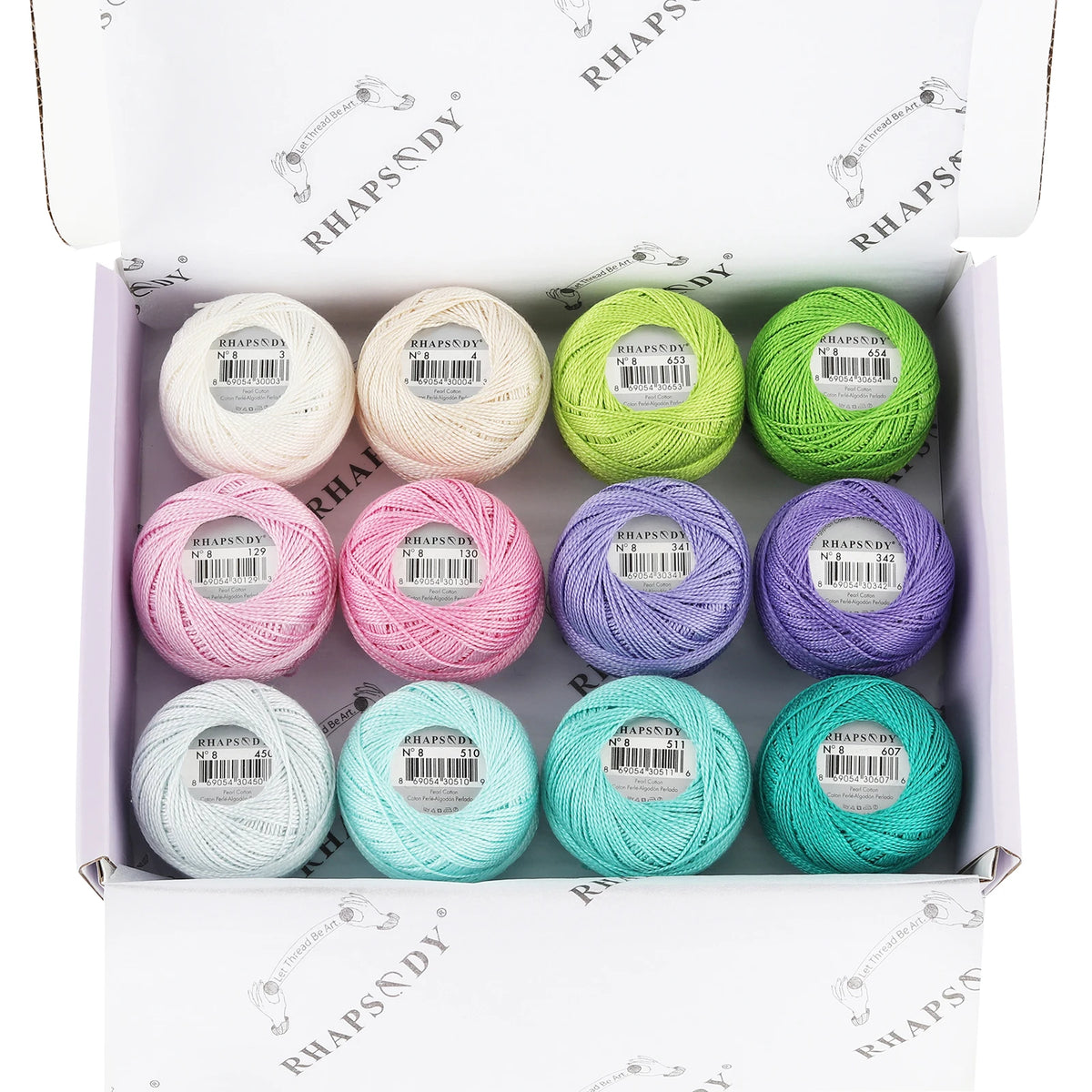 Fil Coton Perlé n°8 — Lot de 12 Boules — photo 116