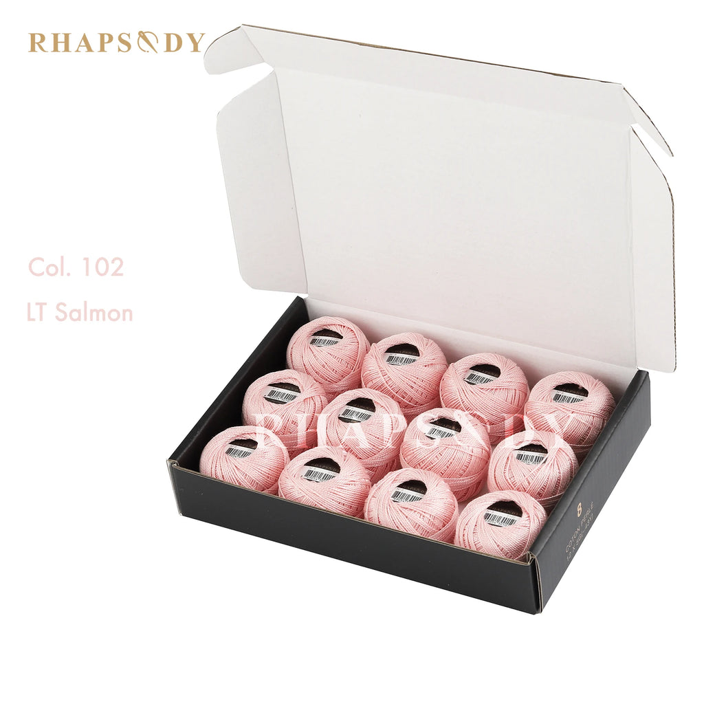 Fil Coton Perlé n°8 — Lot de 12 Boules — photo 30