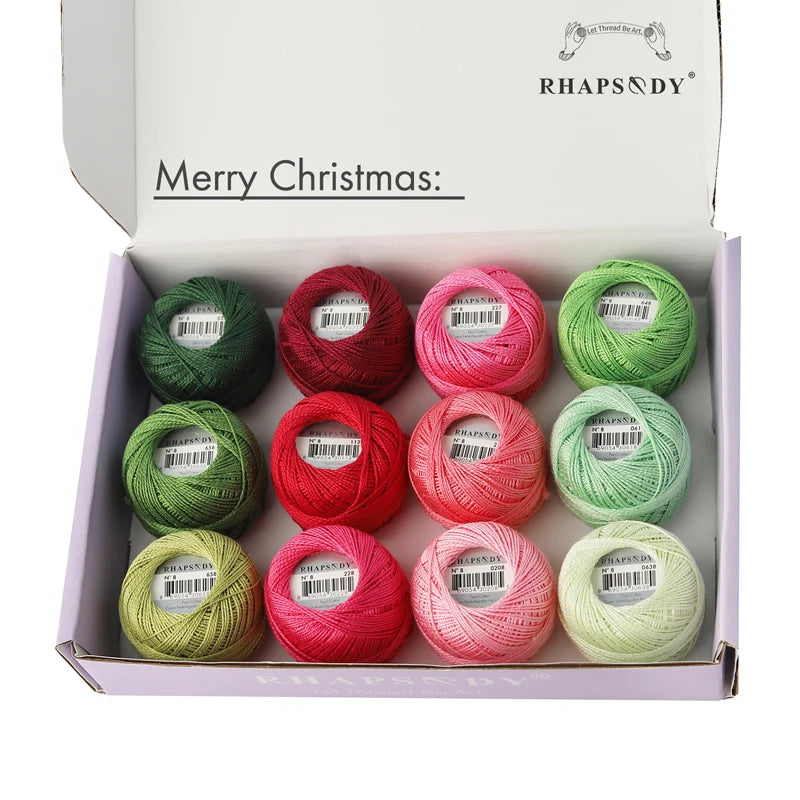 Fil Coton Perlé n°8 — Lot de 12 Boules — photo 149