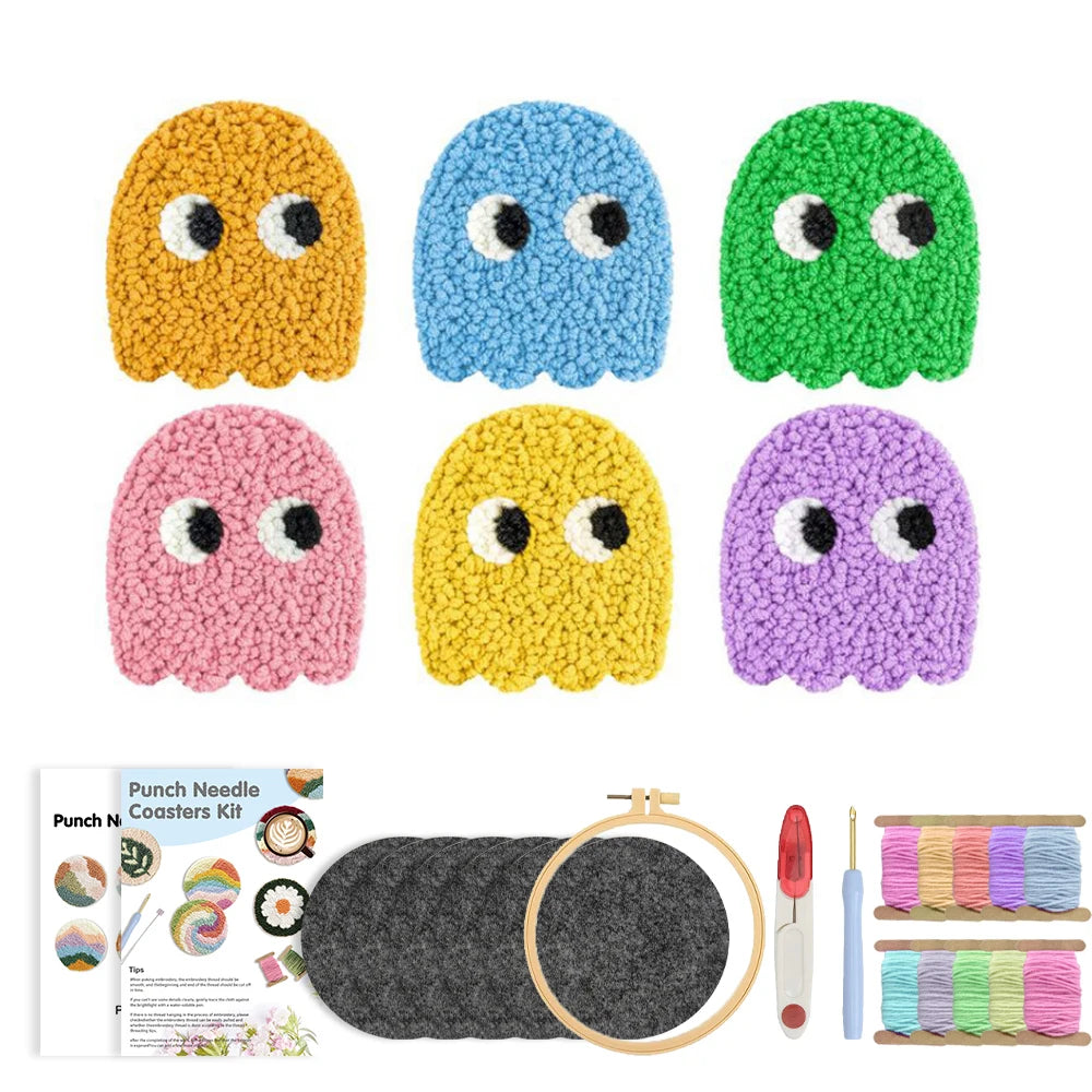 Kit 6 Sous-verres Smileys Colorés — photo 14