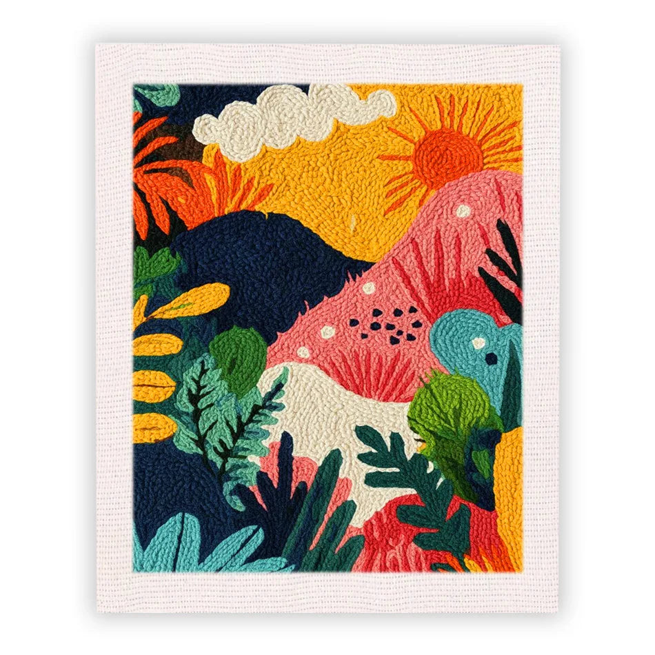 Kit Punch Needle Enfant — Village Lemon Town — photo 15