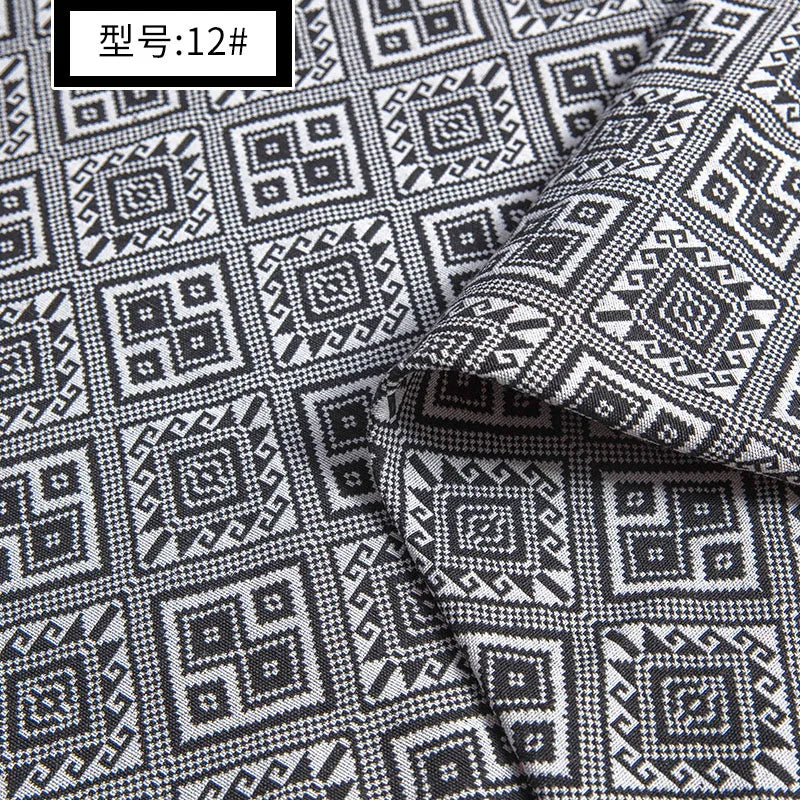 Tissu Lin Coton Ethnique au Mètre — photo 47