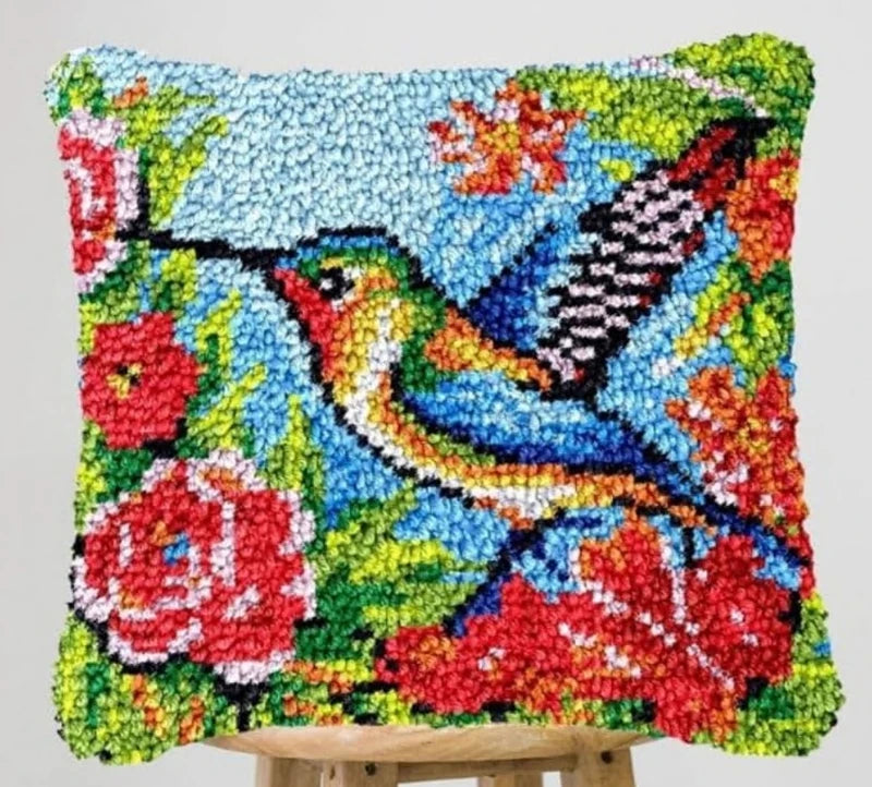 Kit Coussin Point Noué Paysage Fleuri — photo 26