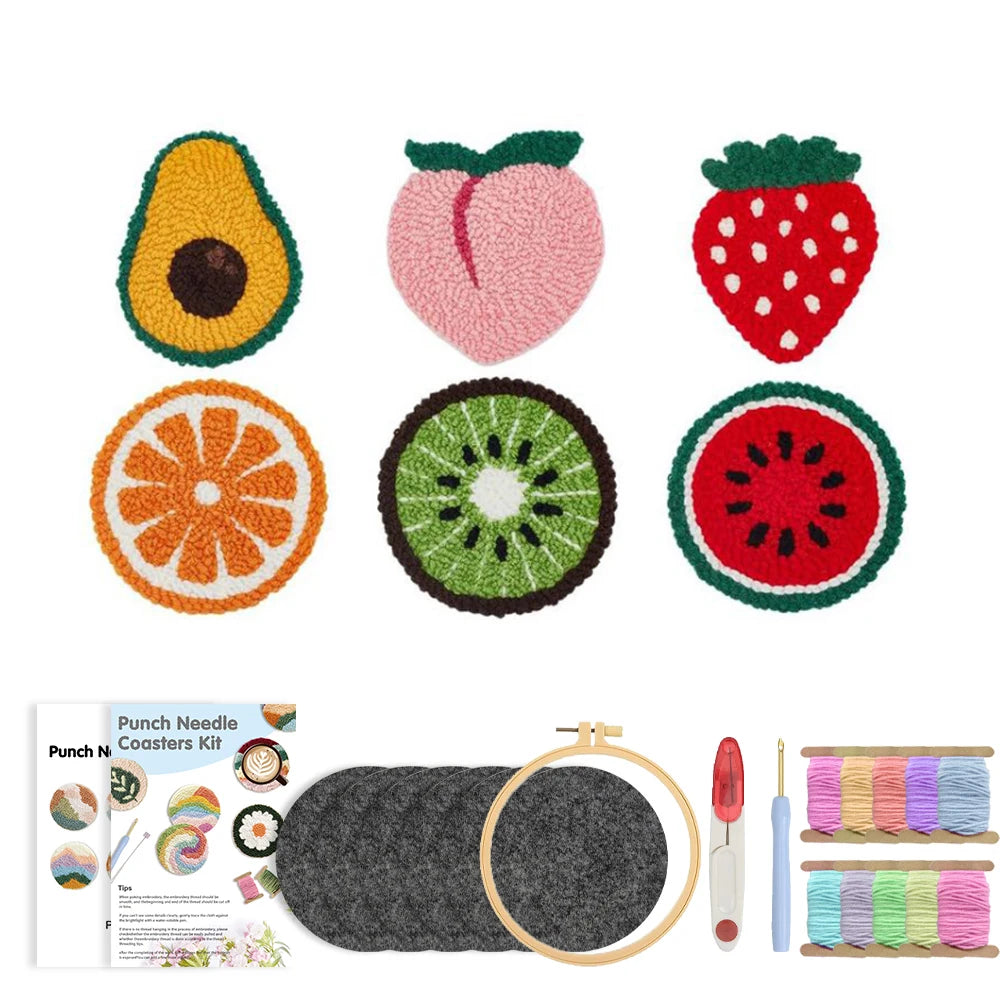 Kit 6 Sous-verres Fruits du Verger — photo 15