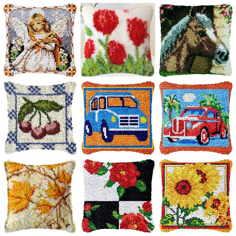 Kit Coussin Point Noué Ange