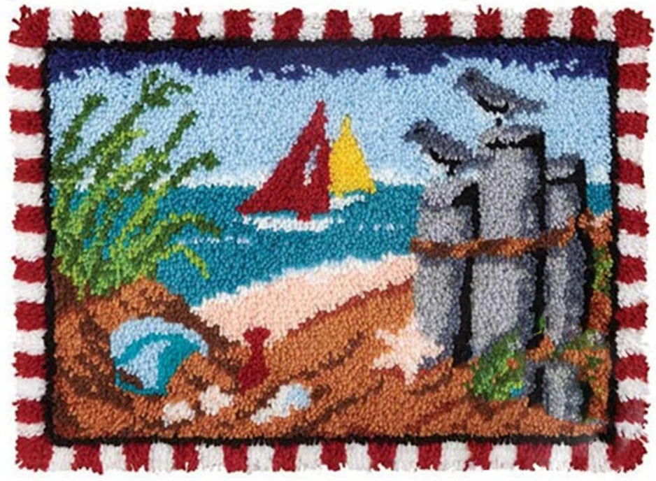 Kit Tapis Point Noué Fleuri — photo 18