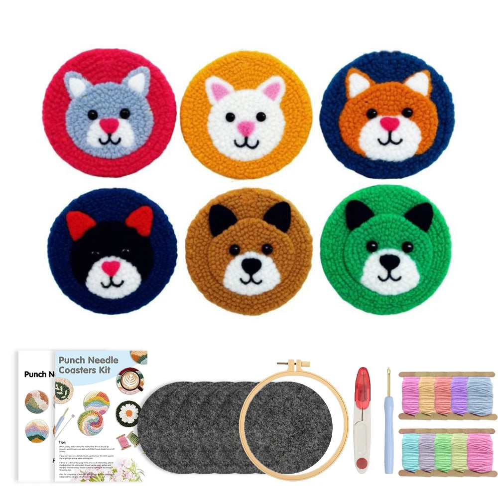 Kit 6 Sous-verres Animaux Sauvages — photo 10