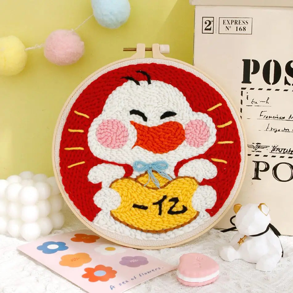 Kit Punch Needle Adultes — Motifs Nature — photo 10