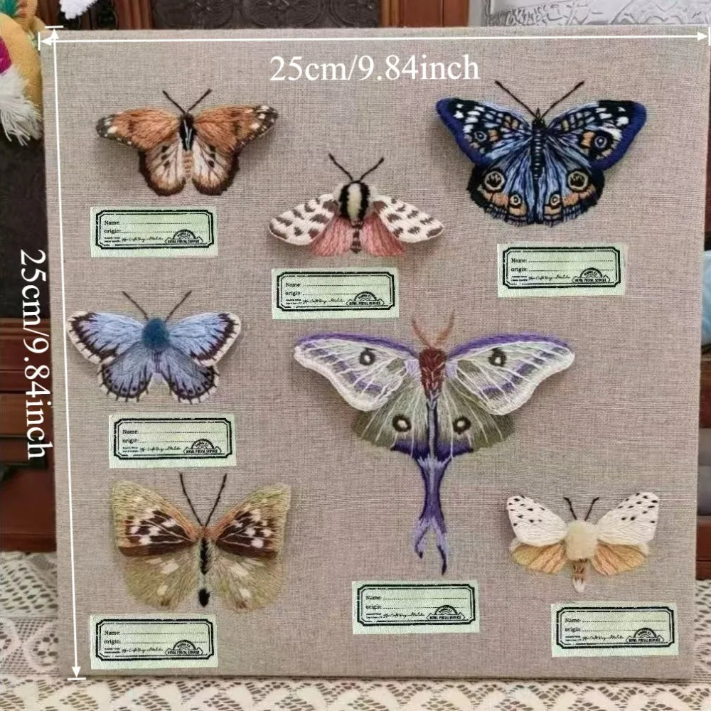 Kit Broderie 3D Papillons — 7 Pièces — photo 10