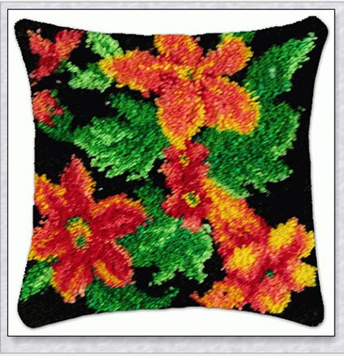 Kit Tapis Point Noué Fleurs & Papillons — photo 21