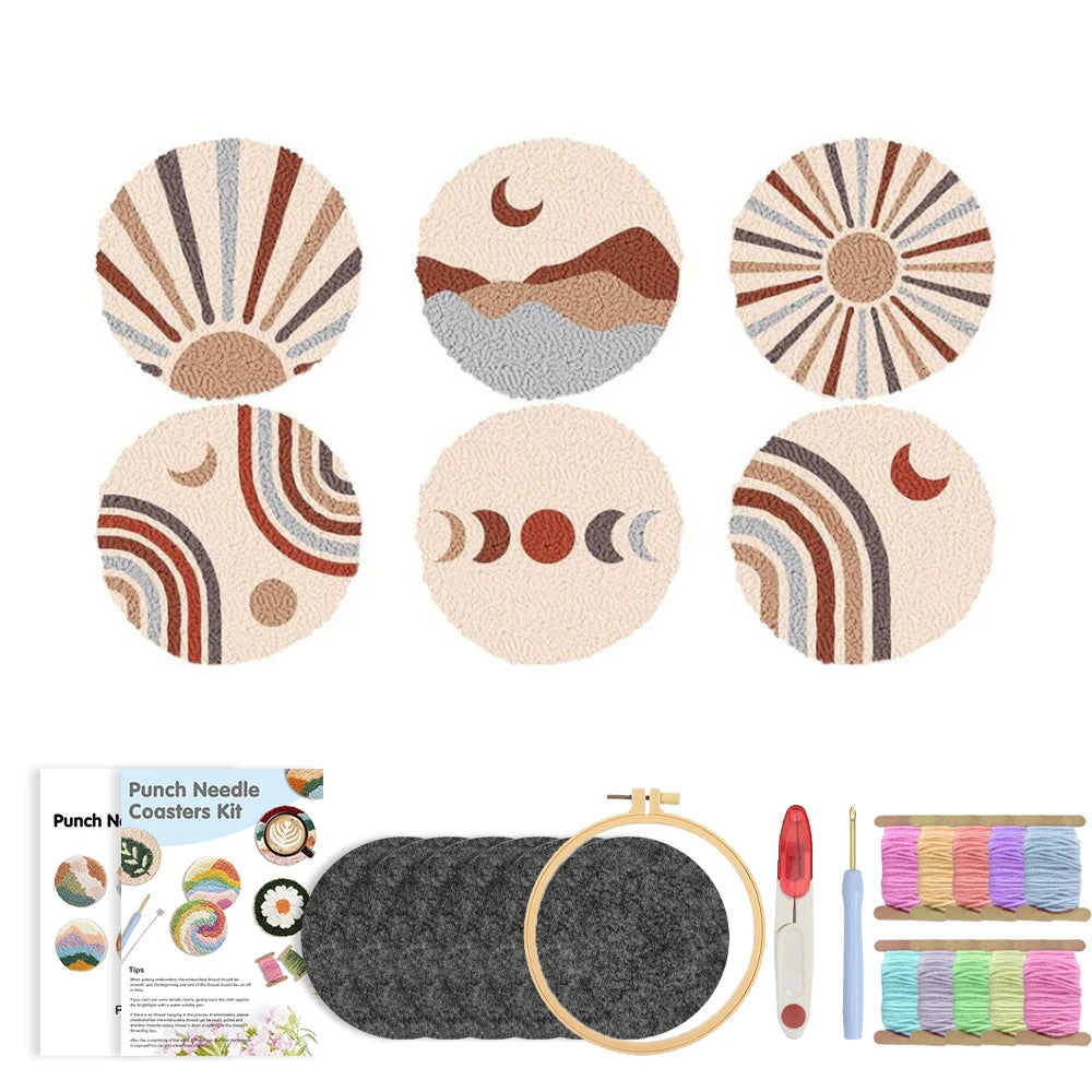 Kit Sous-verres Punch Needle Art Facile — photo 18