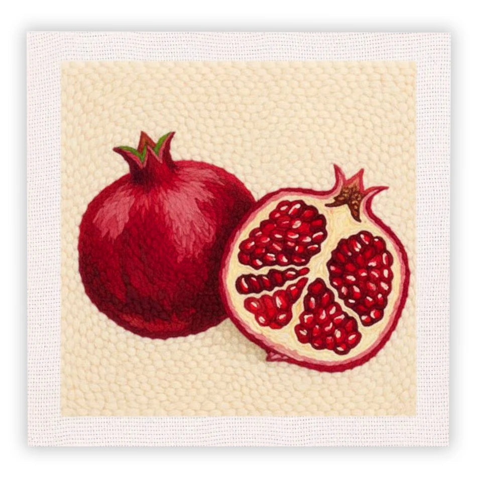 Kit Punch Needle Fruits Frais avec Cadre — photo 9