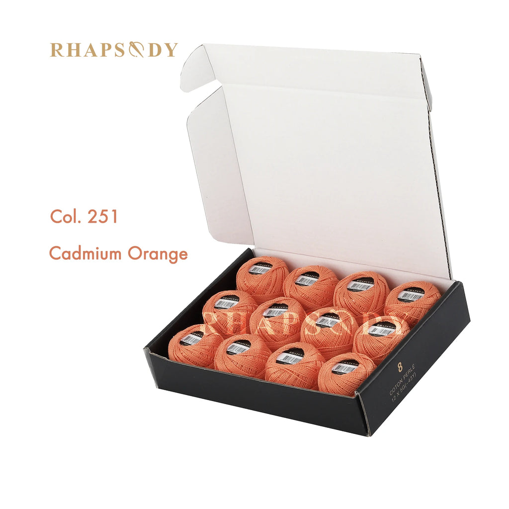 Fil Coton Perlé n°8 — Lot de 12 Boules — photo 73