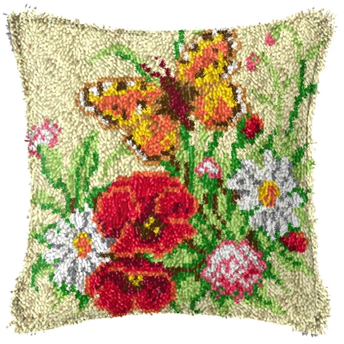 Kit Tapis Point Noué Fleurs & Papillons — photo 11