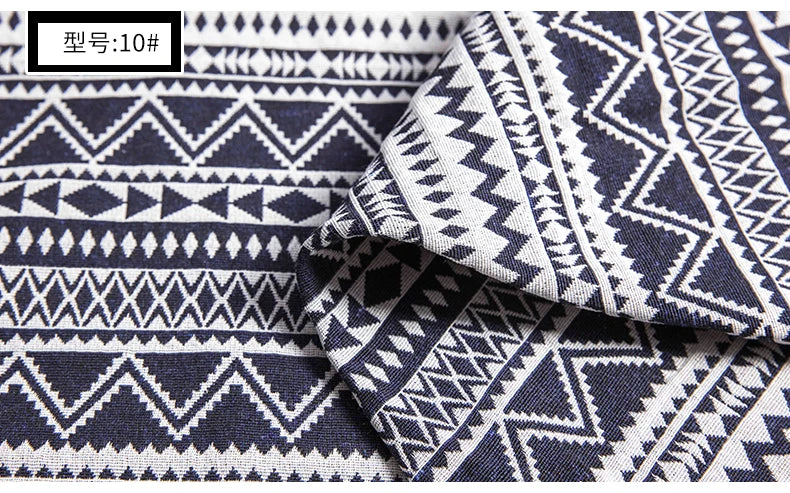 Tissu Lin Coton Ethnique au Mètre — photo 26