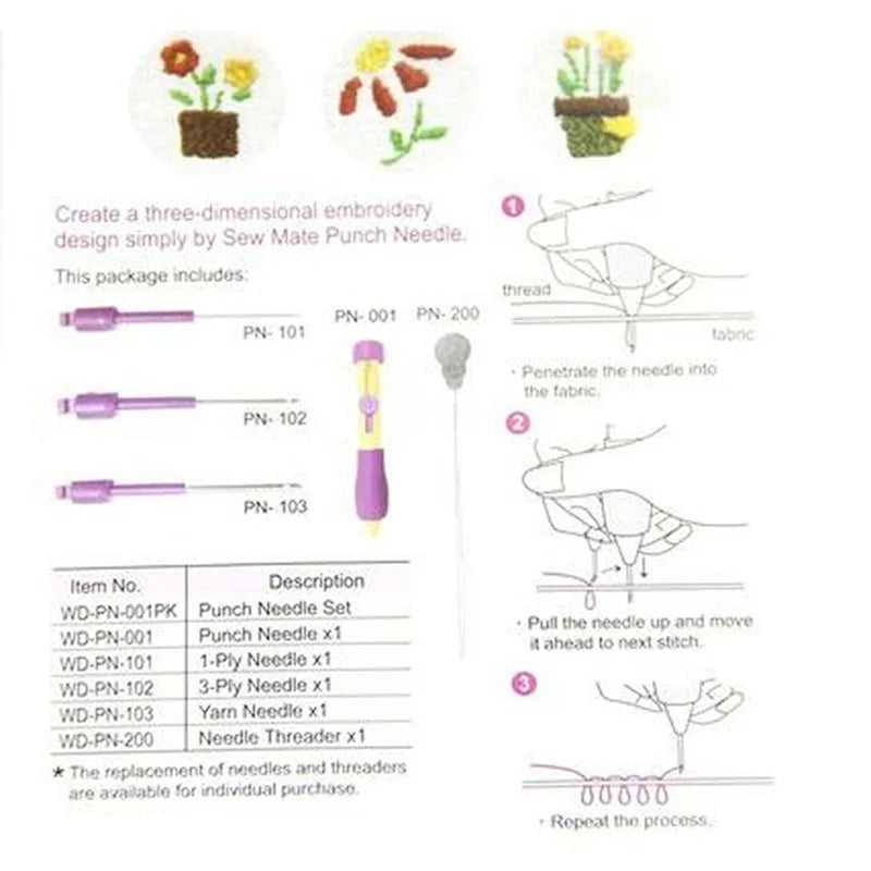 Set Punch Needle Complet — Outils — photo 9