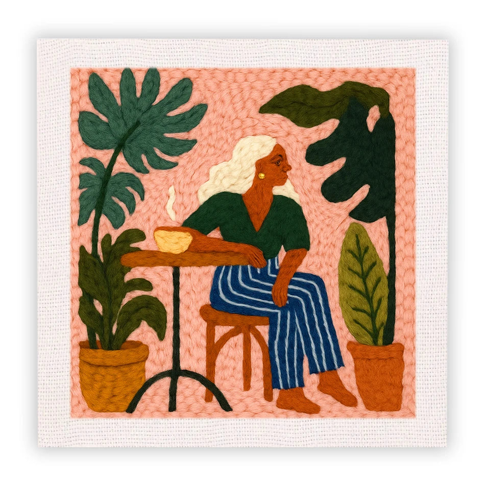 Kit Punch Needle Plantes 25x25 cm — photo 18