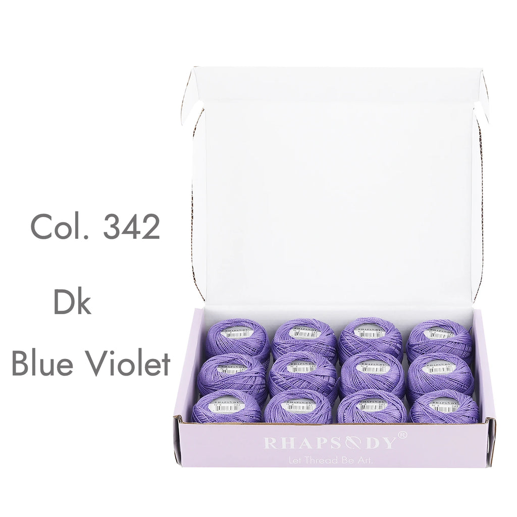 Fil Coton Perlé n°8 — Lot de 12 Boules — photo 136