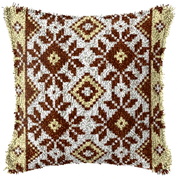 Kit Coussin Point Noué Rayures Soleil — photo 9