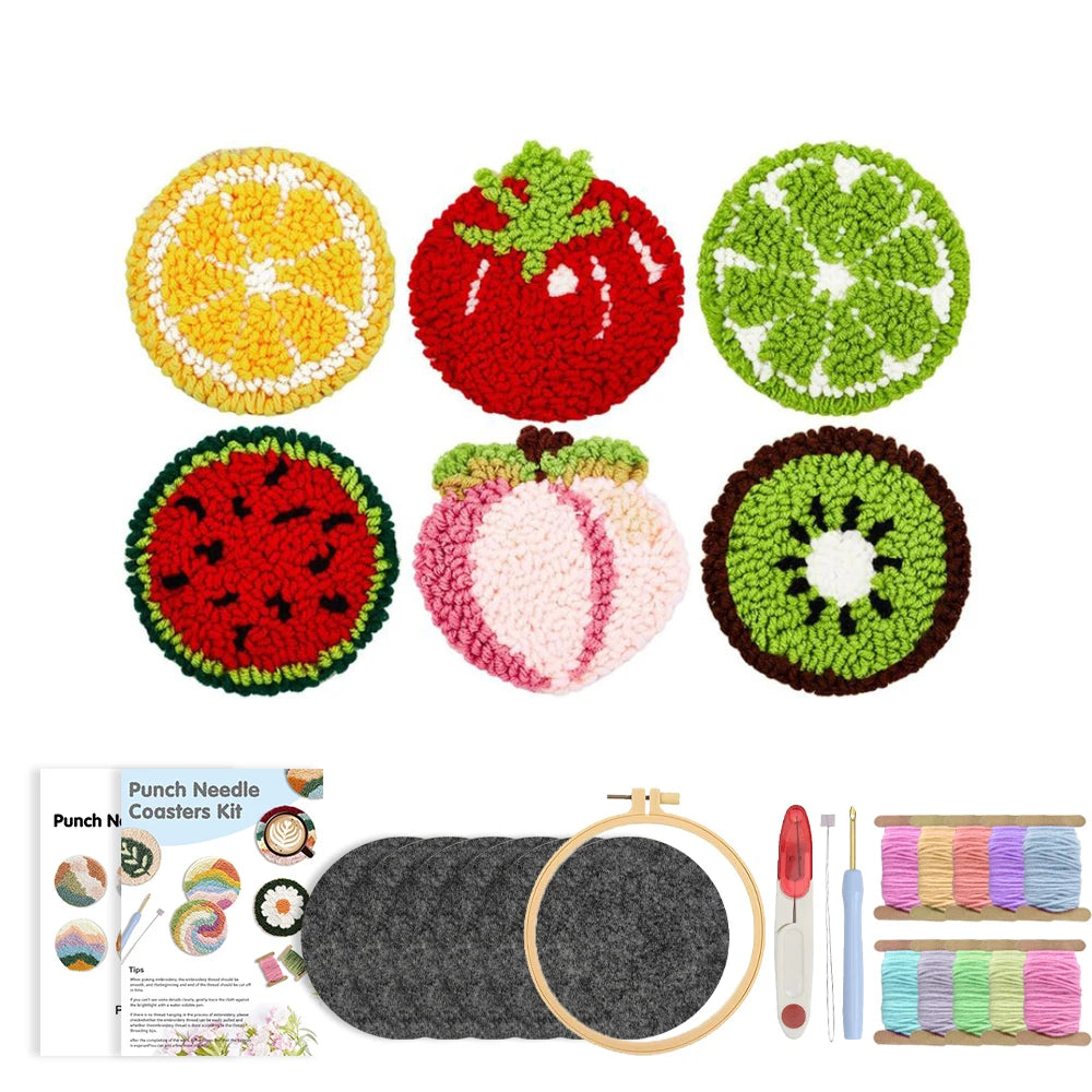 Kit 6 Sous-verres Fruits du Verger — photo 14