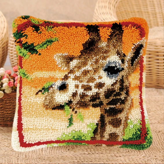 Kit Tapis Point Noué Girafe & Compagnie — photo 10