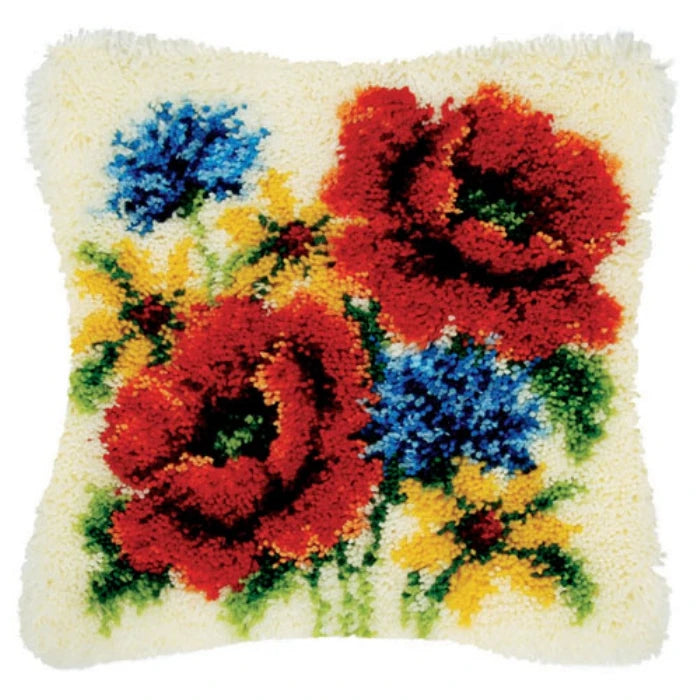 Kit Tapis Point Noué Fleurs & Papillons — photo 2