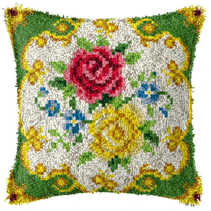 Kit Coussin Point Noué Paysage Fleuri — photo 17