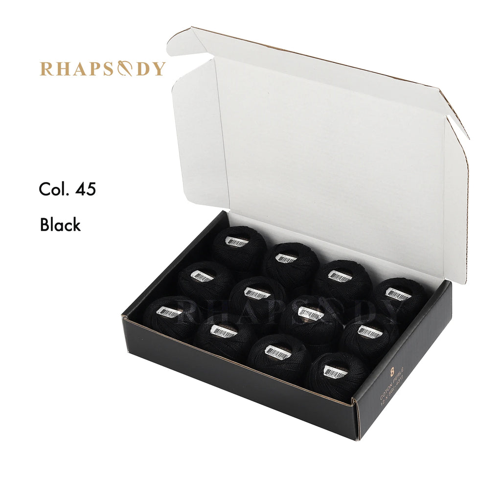 Fil Coton Perlé n°8 — Lot de 12 Boules — photo 26