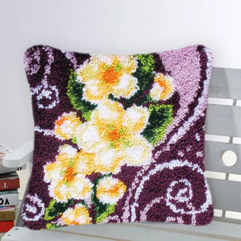 Kit Tapis Point Noué Roses — photo 51