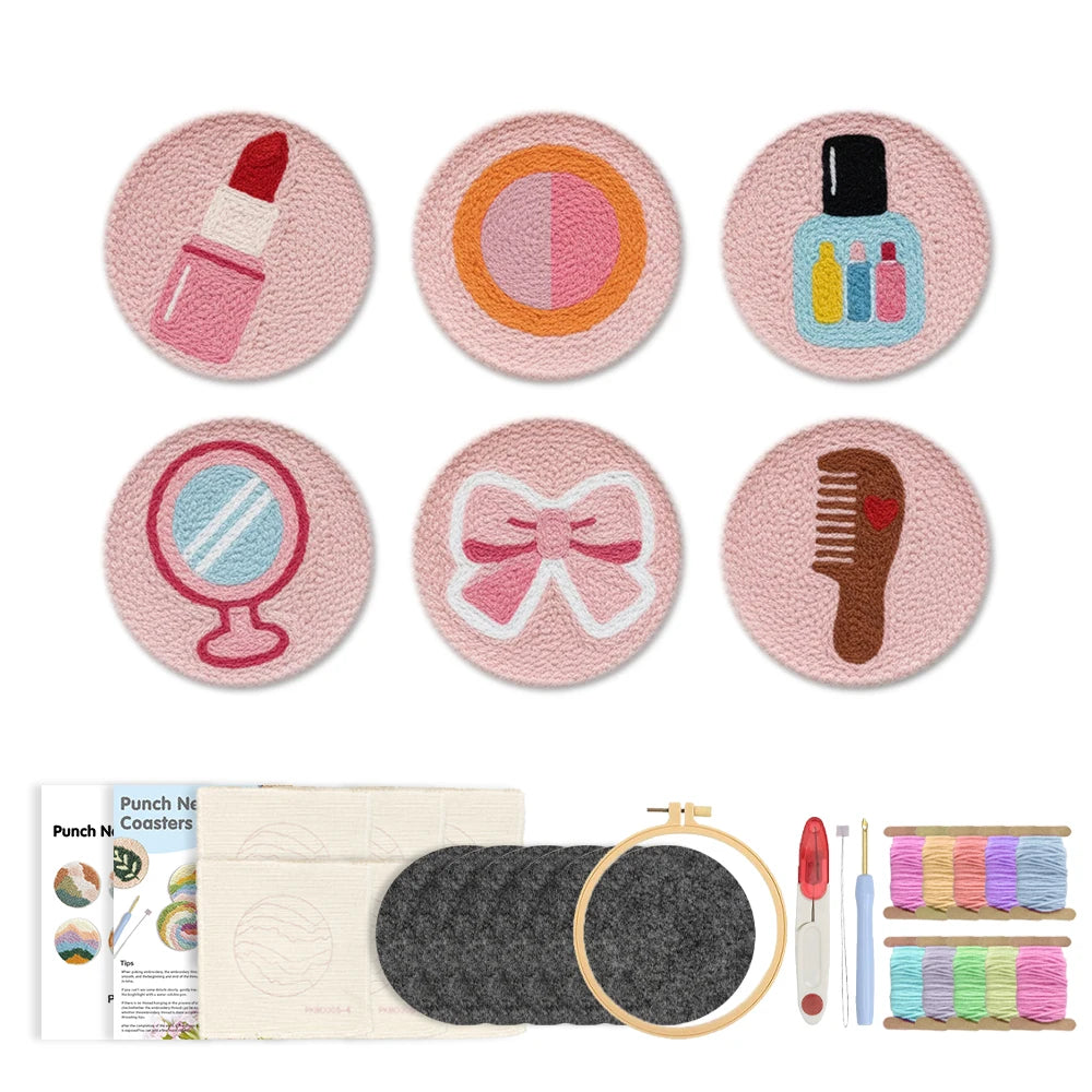 Kit 6 Sous-verres Rose Poudré — photo 10