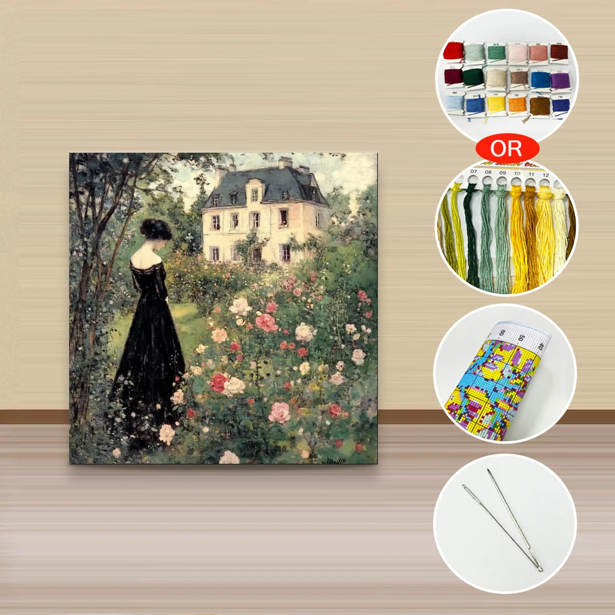 Kit Point de Croix Saint-Valentin 30x30 cm — photo 9