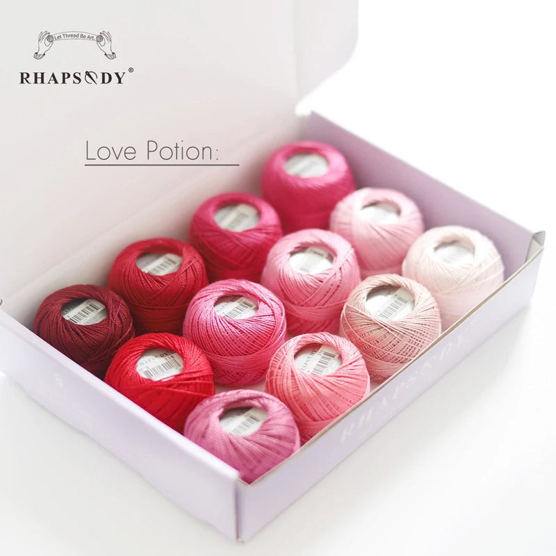 Fil Coton Perlé n°8 — Lot de 12 Boules — photo 170
