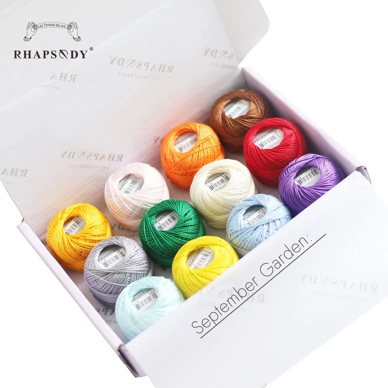 Fil Coton Perlé n°8 — Lot de 12 Boules — photo 102